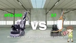 What's the improvement of the old and new design of XINGYI 550 grinder