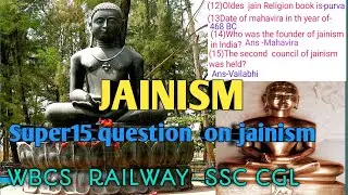 #jainism  #The super15 Question  on Jainism#MS Education  Channel