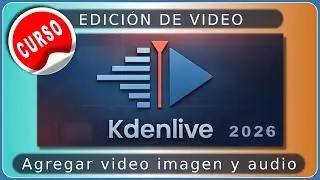 Video editing with Kdenlive | Adding video, images, audio, and exporting | Part 04