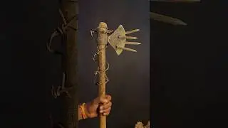 Making zombie Axe #survival #craft #zombie #medieval #shortvideo #viralvideo #art #diy #creative