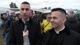 Ollastra, Fiera di San Marco 2025: i parroci, don Daniele Quartu e don Enrico Porcedda
