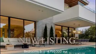 Villa steps from the beach #realestate #marbellaliving