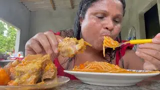 ALMOÇO DE HOJE NA ROÇA TA ESPETACULAR PIRÃO DE COSTELA ARROZ MACARRÃO QUE DELÍCIA 😱