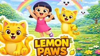 Colors Everywhere!🎈| Lemon Paws Nursery Rhymes & Kids Songs