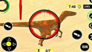 Best Dino Games - Angry Dino Hunter Simulator Android Gameplay dino games simulator for mobile