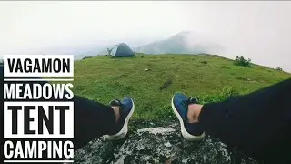 Vagamon - #Tent camping / group camping/ meadow stay/ misty day/ lonely valley