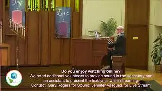 Sunday, 01/04/2026 Live Stream at Bethlehem United Church of Christ
