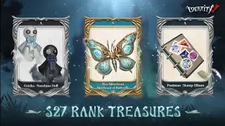 Identity V | Season 27 Rank Treasures | Accessories Gameplay Preview