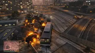 Trolling NPC in GTA V | 4K60FPS