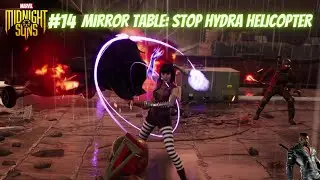 Marvel's Midnight Suns: The Awakening: Mirror Table: Stop Hydra Helicopter gameplay.