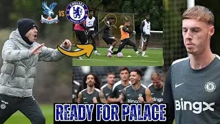 &ldquo;Chelsea Training Update: Players Prepare Intensely Ahead of Sunday&rsquo;s Big Clash vs Crystal Palace