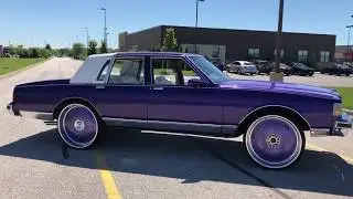 1987 Chevy Caprice LS Brougham on 26&rdquo; Davins