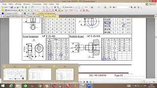 assemblage par clavette et &eacute;crou H + rondelle grower + rondelle plate