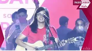 Ben & Ben performs their song Kapangyarihan ft SB19 on #PasigLaban Grand Rally