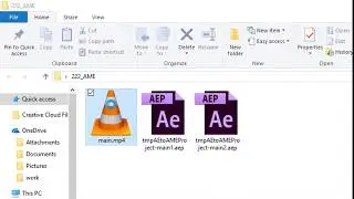 MP4(h.264) Rendering  in After Effects CC 2017