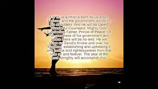 Isaiah 9:6-7 sermon illustrations