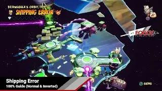 Crash Bandicoot 4 - Shipping Error All Collectibles (Normal & Inverted)