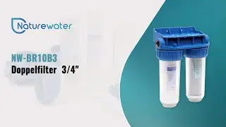 Naturewater NW-BR10B3 Doppelfilter, 3/4