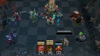 1hp last sec tango storm3 down - Dota Auto Chess DAC