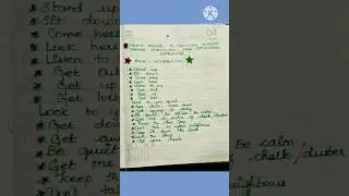 EVERY DAY ENGLISH 📝(Direct method of Class room interactions)