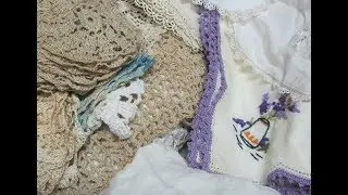Massive Doilies and Embroidered Linen Haul