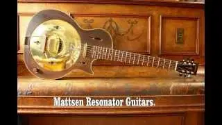 Roadster model Copper bodied Resonator Guitar - Mattsen Guitars