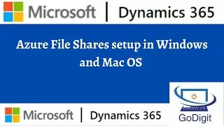 Azure File Shares setup in Windows and Mac OS