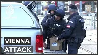 Austria police launch manhunt after &lsquo;terror&rsquo; attack in Vienna