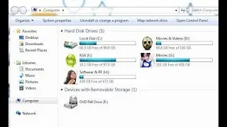 How to Change system drive icons Your Image  in Windows 10, 8.1, 8 & 7 Update  2017