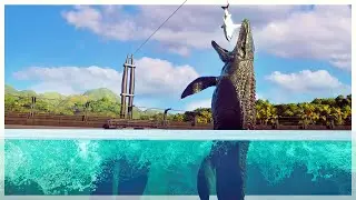 The Mosasaurus Is Absolutely MASSIVE - Dinosaur Fights & Experiments - Jurassic World Evolution 2