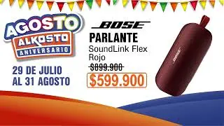 Parlante Bose en Agosto Alkosto