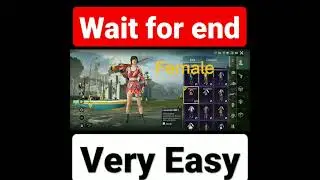 #pubg #how to change character into female #pubg shorts#youtube video #