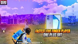 FASTEST FIVE FINGER PLAYER 🔱ONE PLUS 9RT 🔥