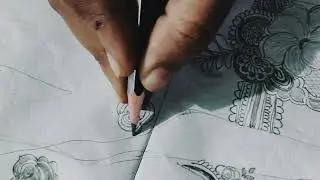 Step by step Pencil ✏️ art mehendi designs #mehndi #like #subscribemychannel 