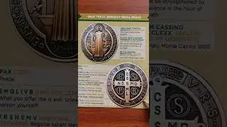 Meaning of St. Benedict Medal. #stbenedict #catholic #exorcism #shorts #prayer