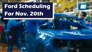 Scheduling Information for November 20th