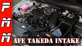 Elantra N turbo inlet upgrade + AFE Takeda Intake
