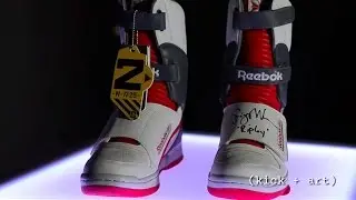Kick Art-Reebok Alien Stomper Hi (Sigourney Weaver)