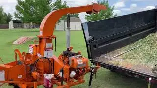 Mighty Bandit Model 60 Wood Chipper Demo