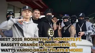 Лучшие моменты RodneyinLA 2025 года с участием Bassett Grande 13, Barrio Evil 13, Watts Varrio Gr...