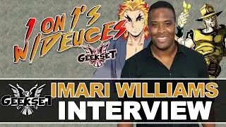 Imari Williams talks favorite comics, Demon Slayer, MF DOOM & More | Sn 4 Ep. 1 | 1 on 1's w/Deuces
