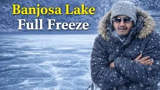Banjosa lake full freeze 🥶2026|| heavy snow fall banjaso lake ⛄️❄️