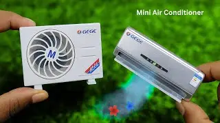 Best Small Air Conditioner Unboxing & Test Video || Best Gadgets Mini AC