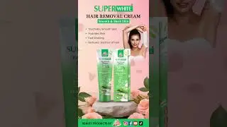 Smooth. Sleek. Super White. Say goodbye to unwanted hair and hello to confidence!  #beautycare