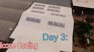 Foam and Silicone Coating Renewal Commercial Roof