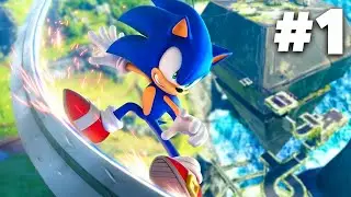 Прохождение SONIC FRONTIERS. Часть 1 &mdash; ПОЖАЛУЙСТА, БУДЬТЕ ХОРОШИ (ПК, 4K, ультра-настройки)