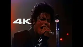 [4K] Michael Jackson - Bad Live Wembley 1988