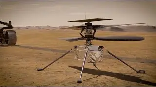 See Mars helicopter 'Ingenuity' take-off while rover watches in new animation