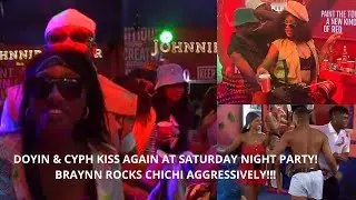 DOYIN & CYPH KISS AGAIN AT SATURDAY NIGHT PARTY.LV2 HMS WIN FOOD TASK.#bbnaija #doyin #cyph#chichi