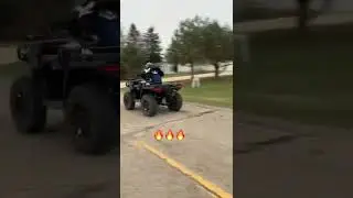 2022 Polaris sportsman 570 full speed fly by